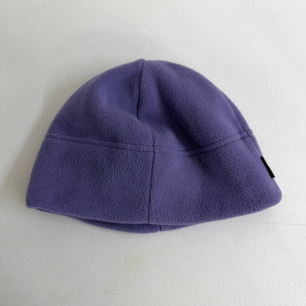 Reebok adult purple fleece warm winter hat accessories cold gear one size
